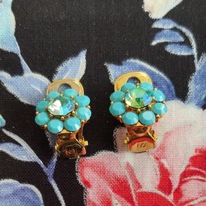 Vintage clip on earrings
